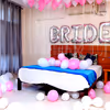 Surprise the bride to be with this wonderful Balloon Room Decoration