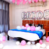 Surprise the bride to be with this wonderful Balloon Room Decoration