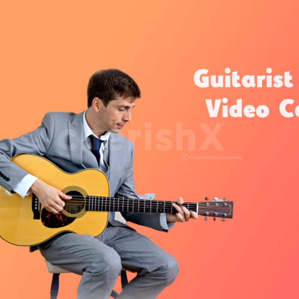 Guitarist on Video Call to Sing your Personalised Songs