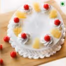 Fresh pineapple cake delivered at your doorstep