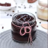 Chocolate truffle cake jar