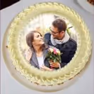 photo cake butterscotch flavor