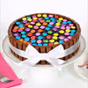 High rated and delicious kitkat gems cake delivered to your home