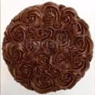 500 gm chocolate rose cake by cherishx