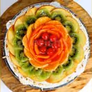 500 gm fresh vanilla fruit cake by cherishx
