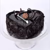 Heart shape chocolate truffle cake by cherishx