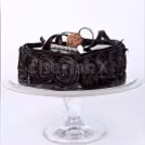 Heart shape chocolate truffle cake by cherishx delivered at your home