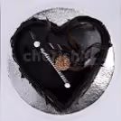 500 gm Heart shape chocolate truffle cake by cherishx