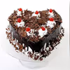 Heart Shape Black Forest Cake by cherishx