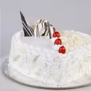 Delicious white forest heart shape cake by cherishx