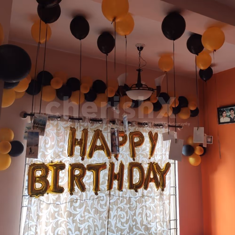 Birthday Balloon Decoration for Wife