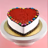 500 gms Red Velvet Gems cake delivery at home