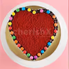 Red Velvet Gems cake delivery at home by cherishx