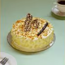 Crunchy butterscotch cake delivere to your home