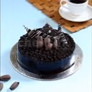 Brownie chocolate cake by cherishx