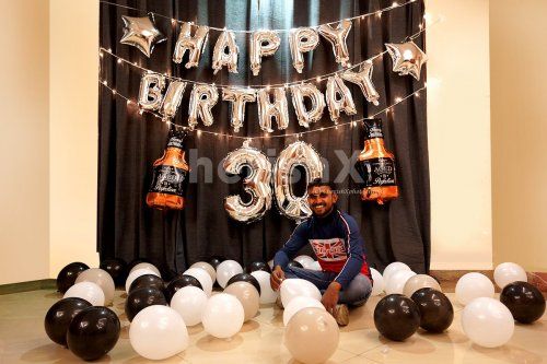 Room decoration fashion for husband on his birthday