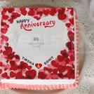 Anniversary photo cake home delivery