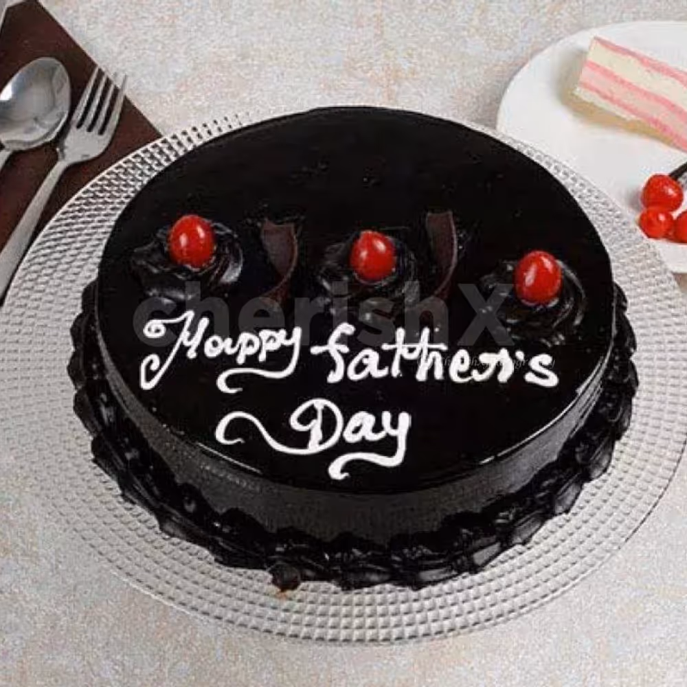 Fathers Day chocolate truffle cake home delivery