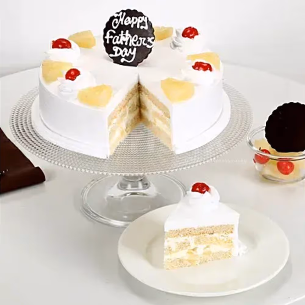 Fathers Day pineapple cake