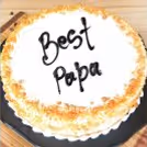 Fathers Day butterscotch cake home delivery by cherishx
