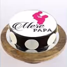 'Mere Papa' special designer photo cake for fathers day