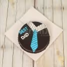 "Best Dad" chocolate truffle cake for this fathers day deliverya t home