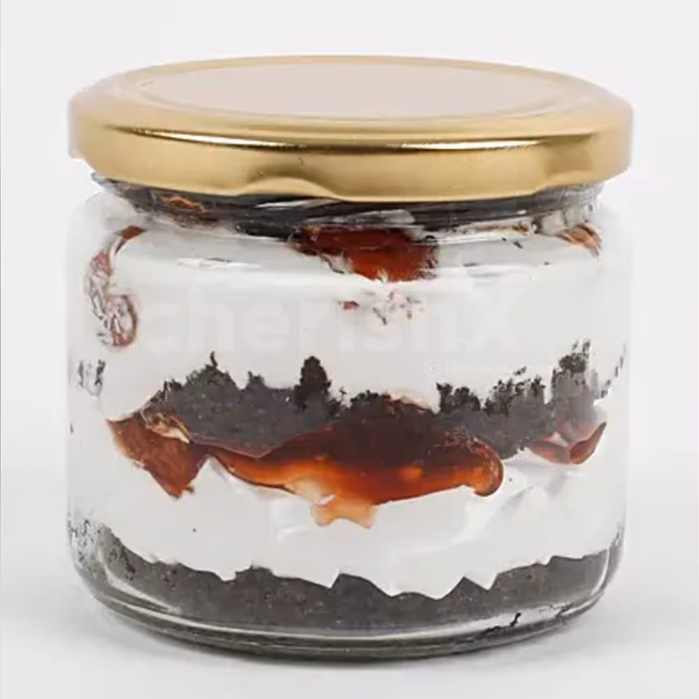 Black Forest Cake Jars (set of 2) delivery at home