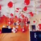 Anniversary special balloon surprise at home