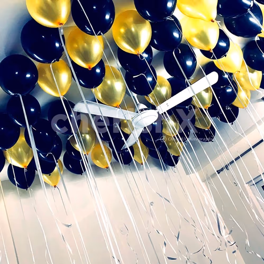 Anniversary special balloon surprise at home by Cherishx