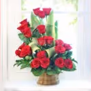 Beautiful 20 Red roses arrangement 