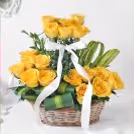 Beautiful 20 Yellow roses arrangement 