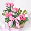Beautiful 20 Pink roses arrangement 