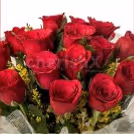 A 30 gorgeous red roses cane bucket online delivery