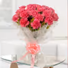 20 pink carnations bouquet online delivery