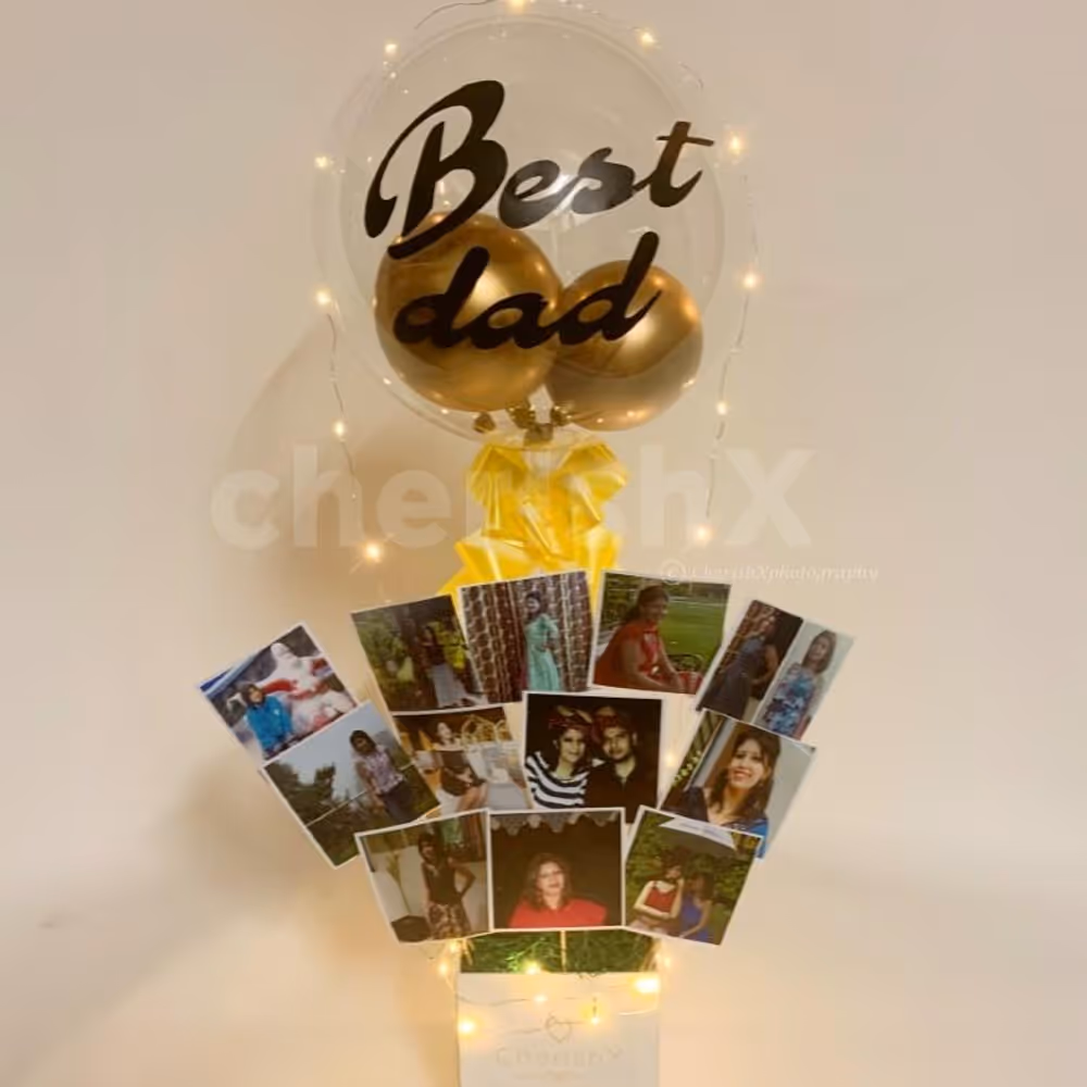 Best dad love bubble surprise for fathers day