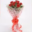 Red rose and chocolate truffle cake combo home delivery