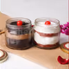 12 Red rose bouquet with 2 cake jars - red velvet and chocolate truffle flavors home delivery