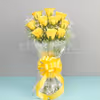 12 Yellow Roses & 'Dad' Butter scotch cake home delivery