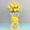 12 Yellow Roses & 'Dad' Butter scotch cake home delivery
