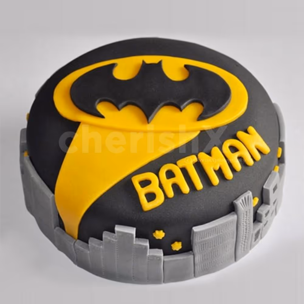 Batman theme designer cake delivery at home