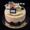 Shopping Love theme designer cake online delivery