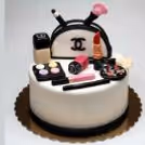 Makeup theme designer cake online delivery
