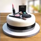 Makeup theme designer cake online delivery by cherishx
