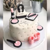 Makeup theme designer cake home delivery