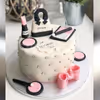 Makeup theme designer cake home delivery
