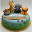 Jungle theme designer cake online delivery by cherishx