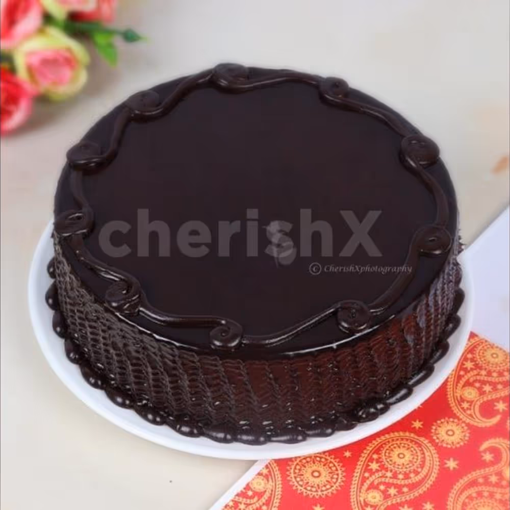 Order online Rakhi with chocolate truffle cake and get delivered at home