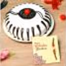 Choco vanilla cake with rakhi