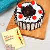 Blackforest cake with rakhi home delivery