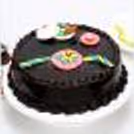 Rakhi Designer Truffle Cake (Half Kg) — photo 4
